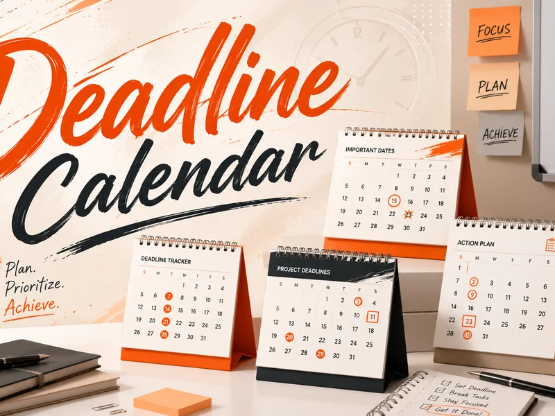 Deadline Calendar