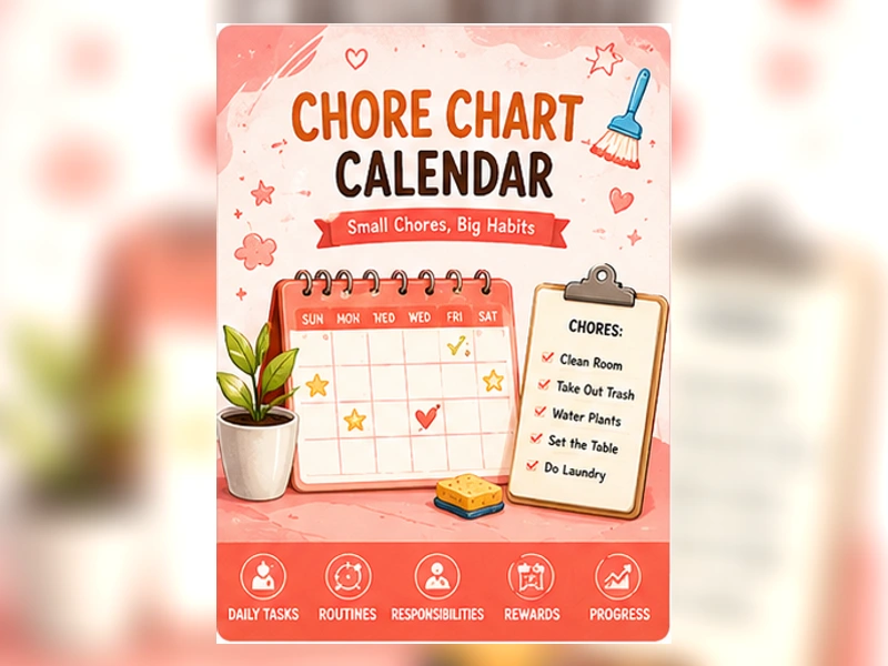 Chore Chart Calendar