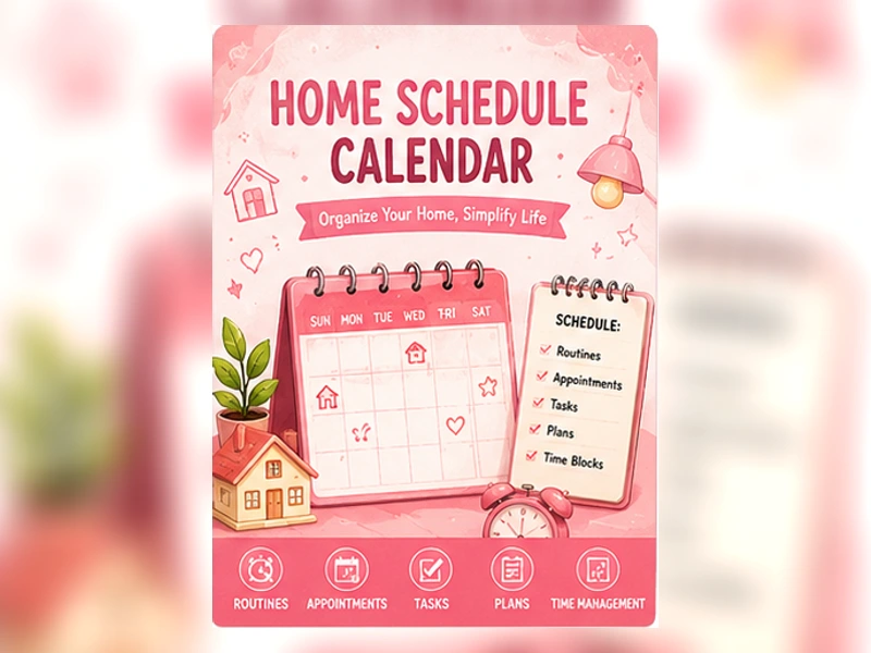 Home Schedule Calendar