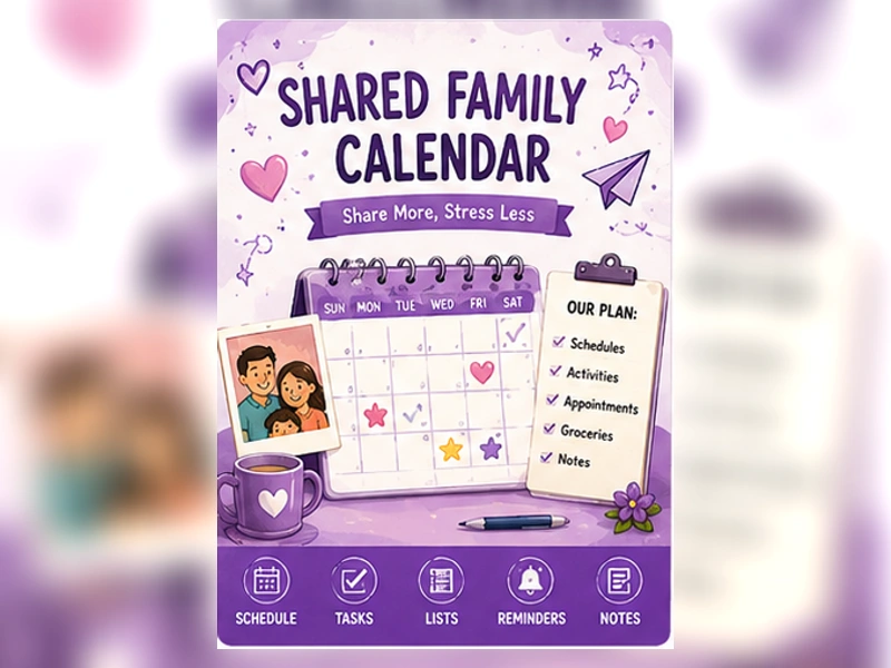 Shared Family Calendar