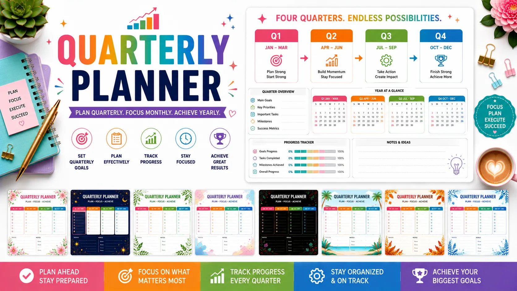 Quarterly Planner