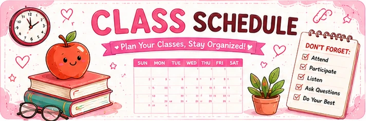 Class Schedule
