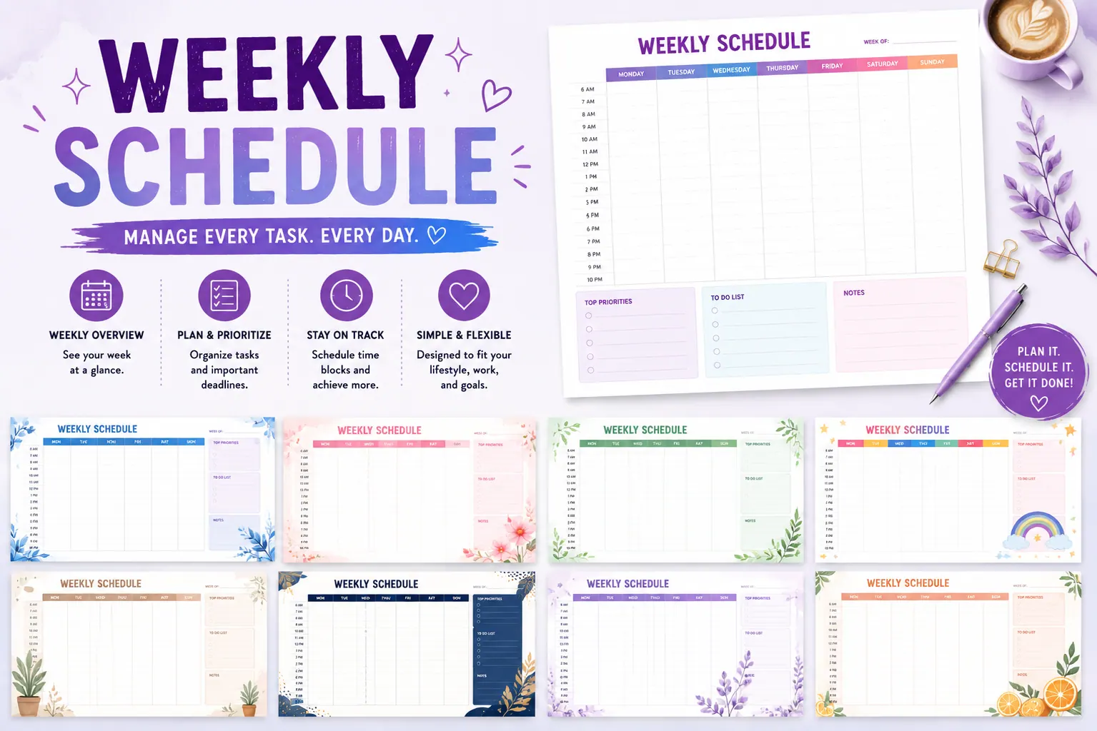 Weekly Schedule