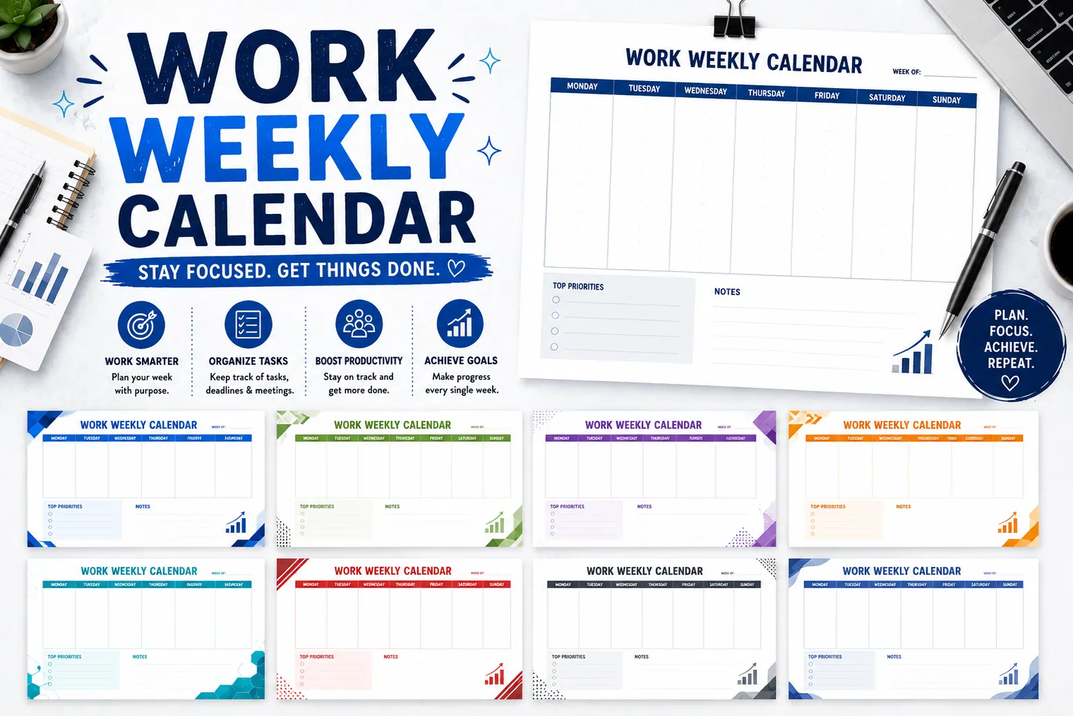 Work Weekly Calendar